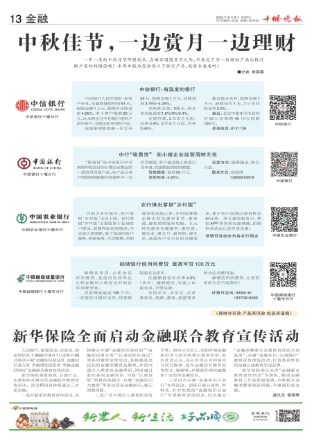 A13版导读